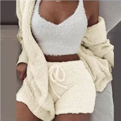 Fluffy Knit Boohoo Knitted Lounge Set Shop Oversized Fluffy Knit